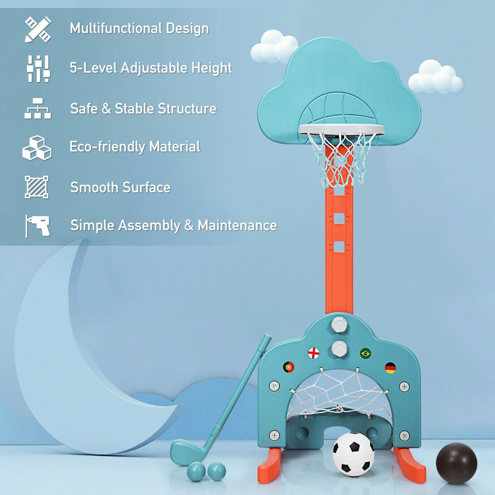 Multifunctional Design  
5-Level Adjustable Height  
Safe & Stable Structure  
Eco-friendly Material  
Smooth Surface  
Simple Assembly & Maintenance