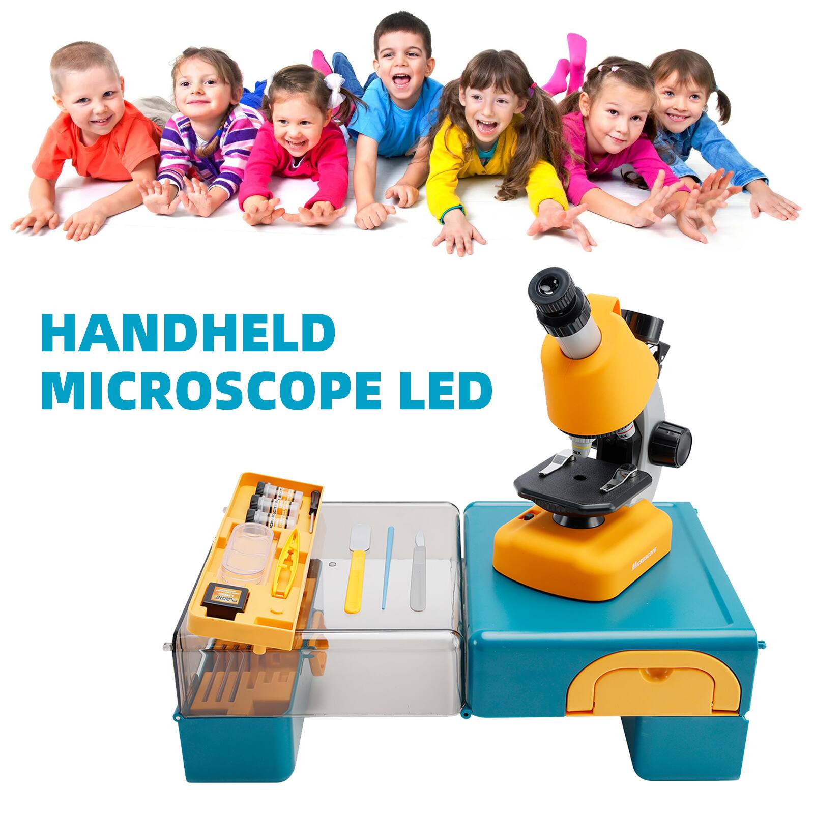 HANDHELD MICROSCOPE LED
