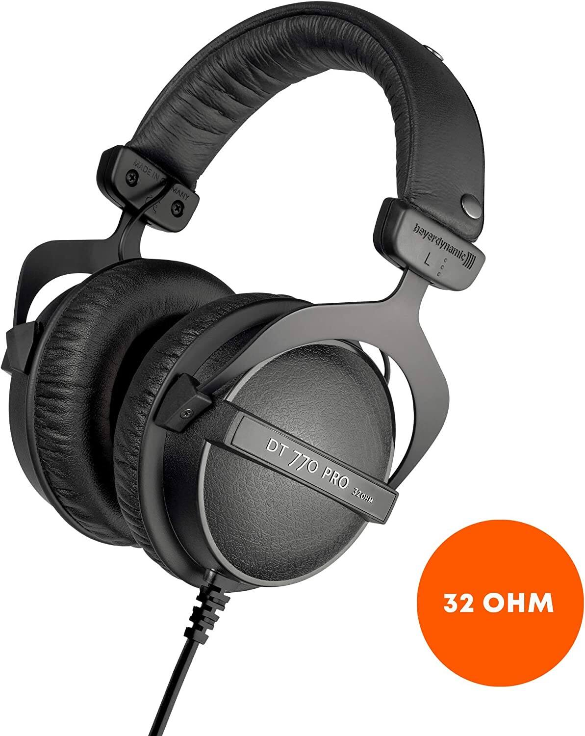 MADE IN MANY  
beyerdynamic  
DT 770 PRO  
32 OHM