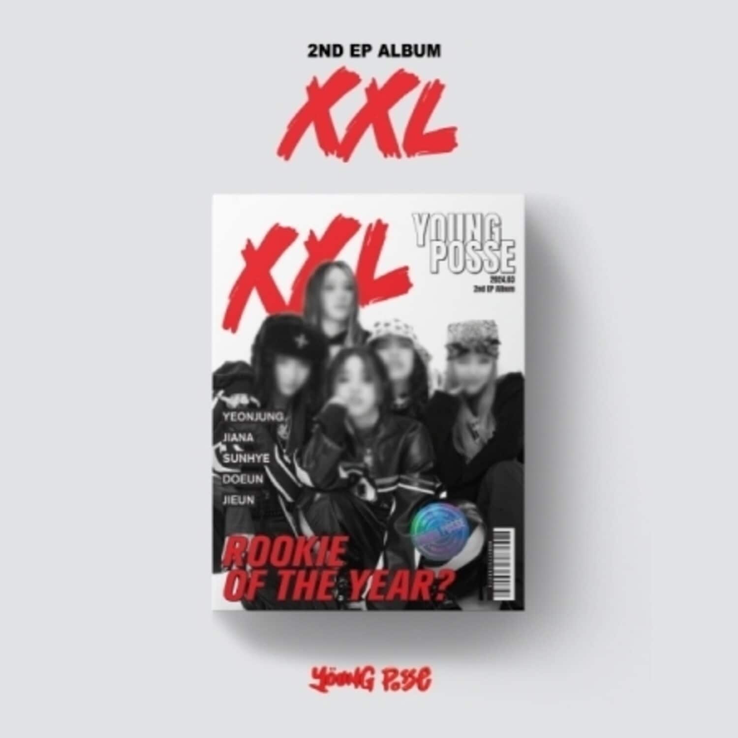 Young Posse - XXL - 104pg Photobook, Postcard, Sticker, Photocard + Poster   - COMPACT DISCS [CD] price history on PriceWatchPro