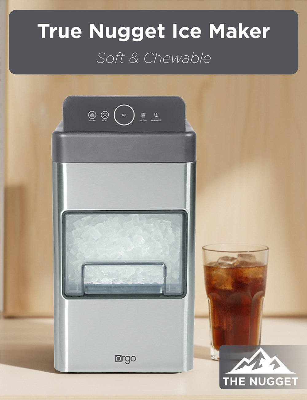 True Nugget Ice Maker  
Soft & Chewable  

THE NUGGET