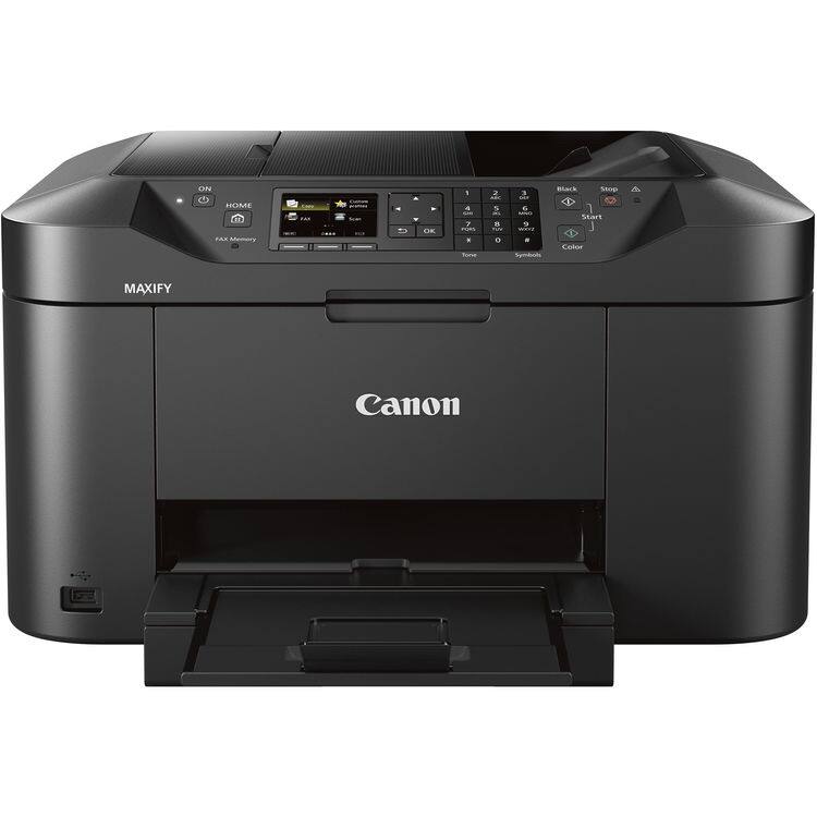 ON  
1 2 3  
4 5 6  
7 8 9  
0  
Black  
Stop  
Start  
Color  
HOME  
FAX Memory  
MAXIFY  
Canon