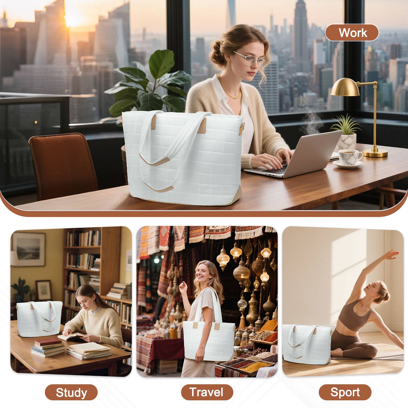 Work  
Study  
Travel  
Sport