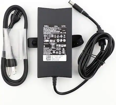DELL AC 130w DELL OUTPUT 19V 6.7A INPUT 100-240V~2 SA 50-60Hz MODEL LA130PM121 AC ADAPTER
C EAC N NOM 110150-11 GOVERS ES 13252(Part 1y NSW25137 BC 60950-R-41012432
AC ADAPTER
10 LTZ BOCKETS CN OVJCHS LOCOO 791 1CC6 AOS Made in China DP/N OVJCHS