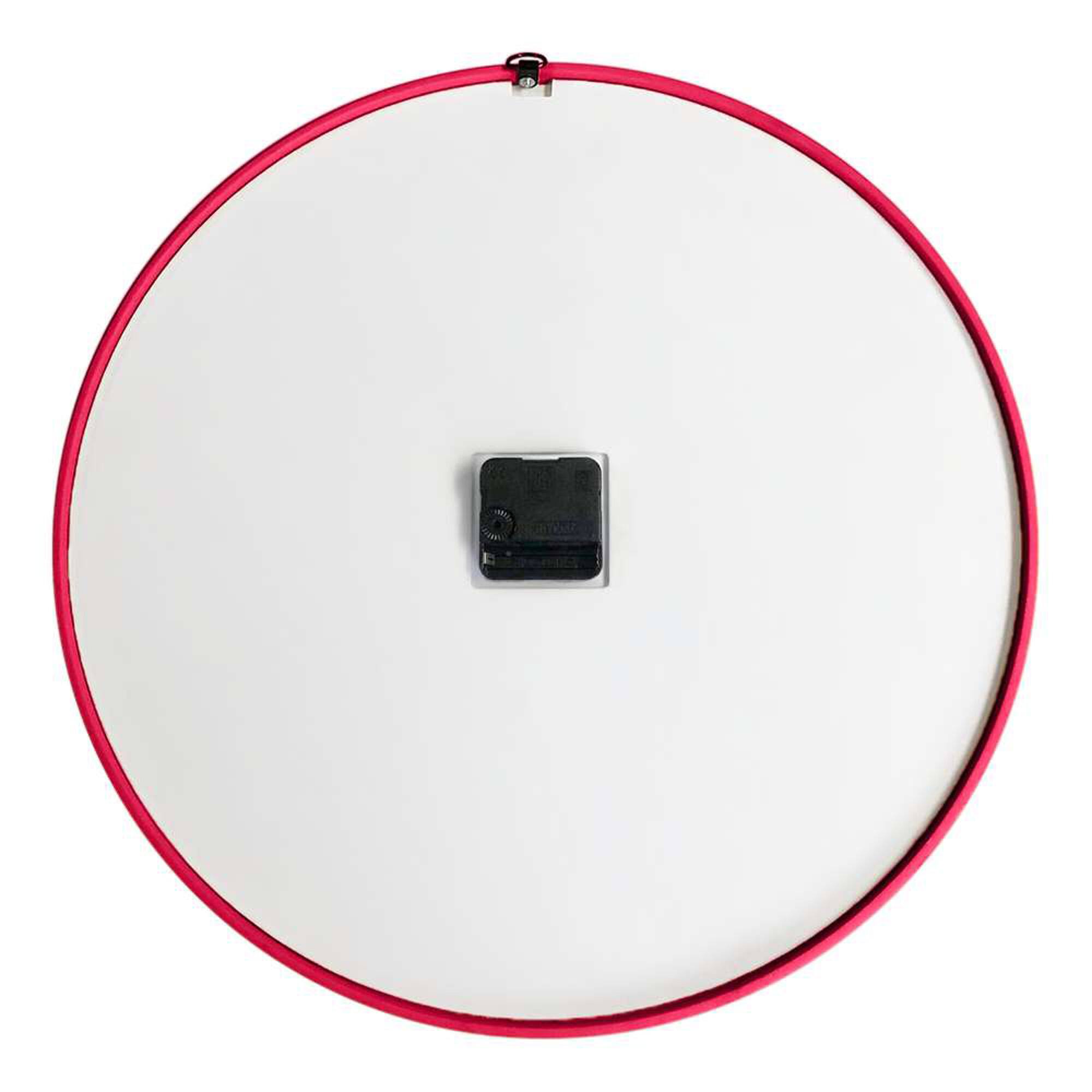 Alt View 3. The Fan-Brand - Red Georgia Bulldogs Mascot Modern Disc Wall Clock - Red.
