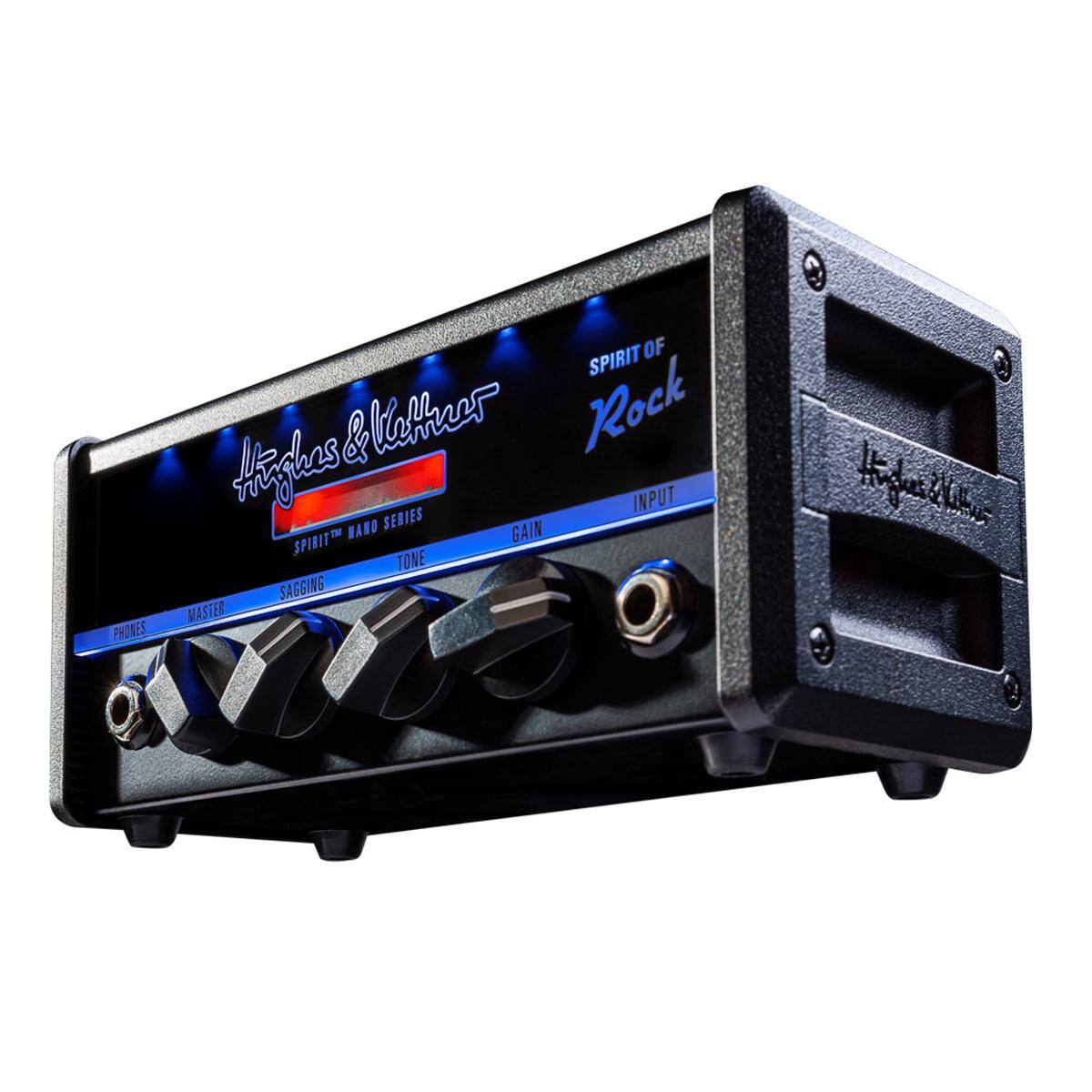 SPIRIT OF Rock  
HIGHES & WEATHER  
GAIN  
INPUT  
TONE  
SAGGING  
MASTER  
PHONES