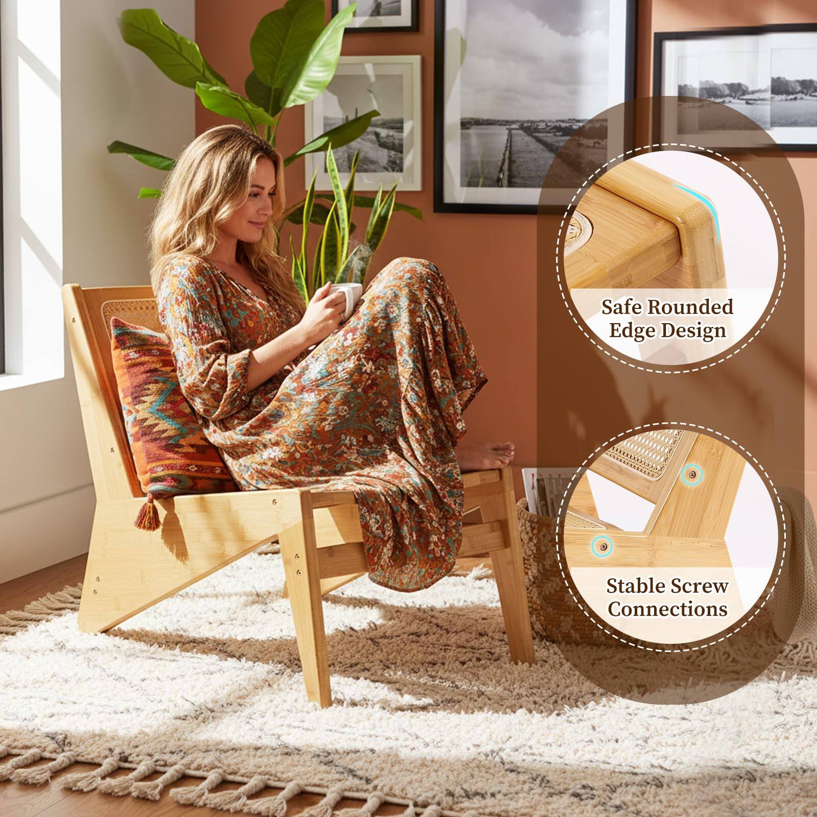 Safe Rounded Edge Design  
Stable Screw Connections