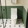 Bothwa Home - T053 One‑Piece Elongated Modern Compact Design Toilet - White