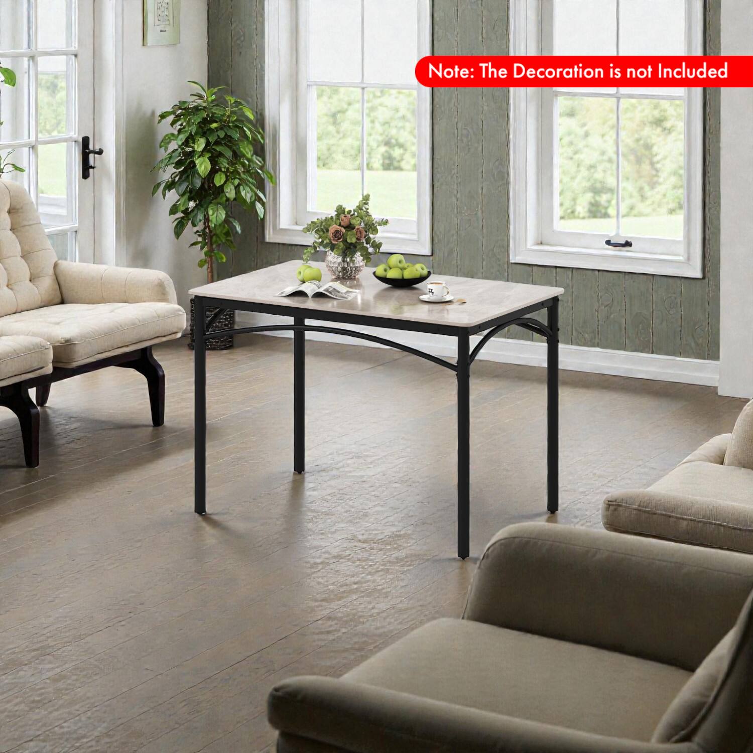 Note: The Decoration is not Included