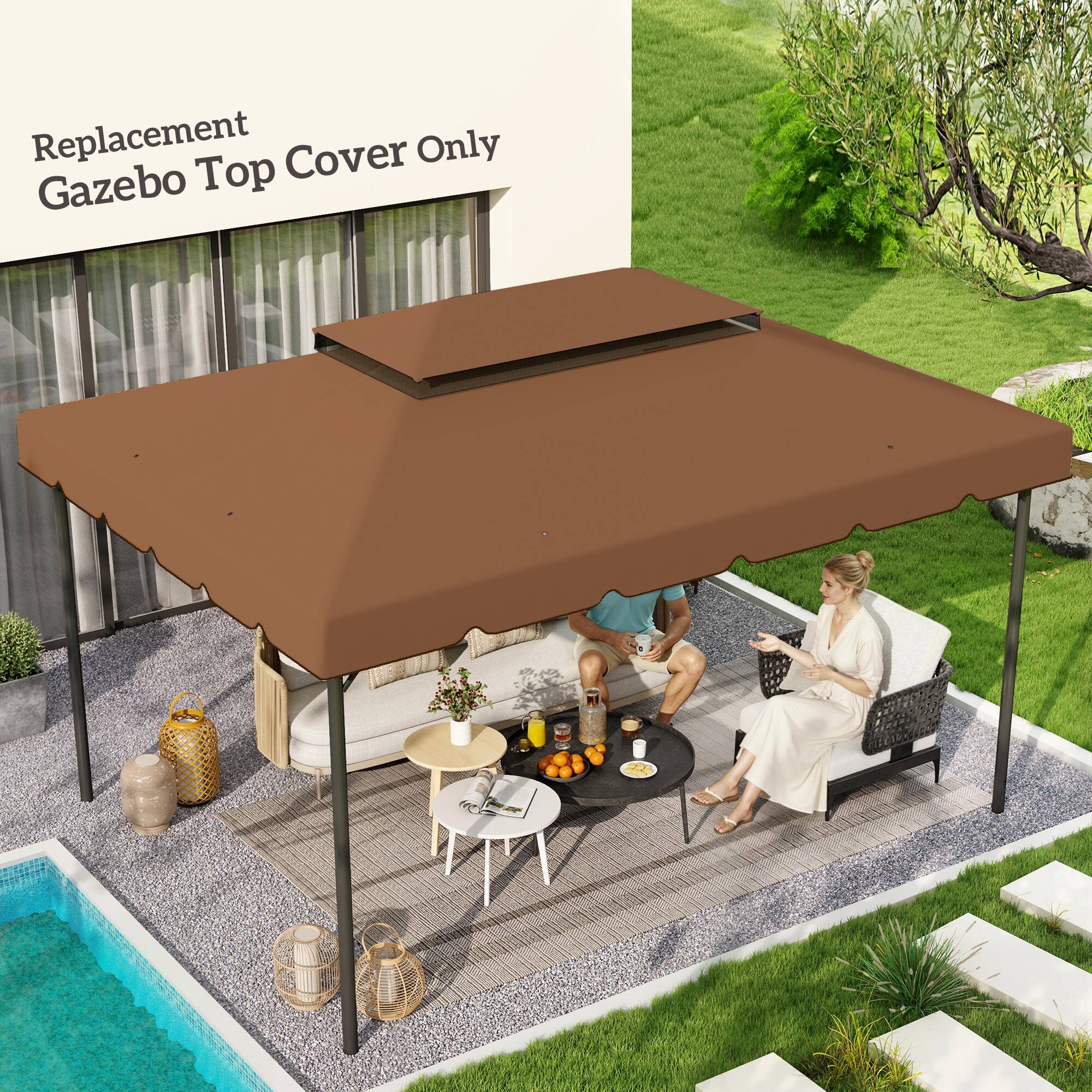 Replacement Gazebo Top Cover Only