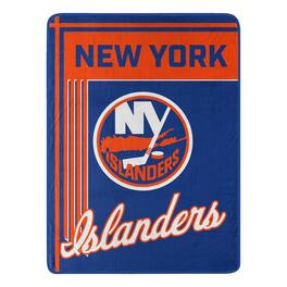 Sweet Home Collection - NHL New York Islanders 46" x 60" Raschel Throw Blanket - Blue