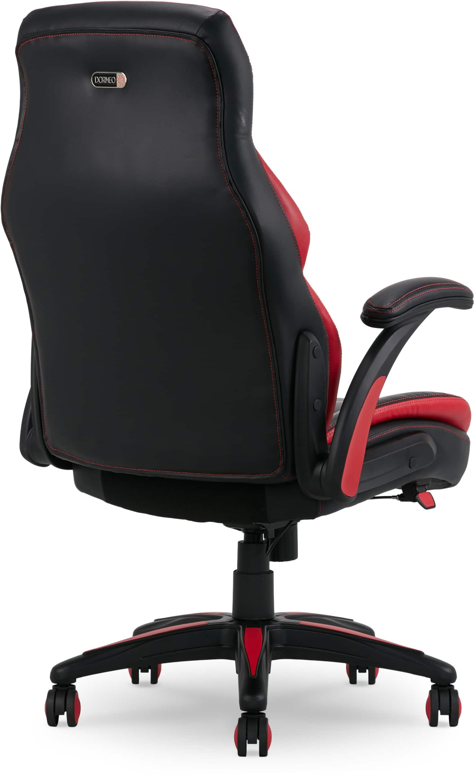 Best Buy Dormeo Vantage OCTAspring Bonded Leather Gaming Chair Red