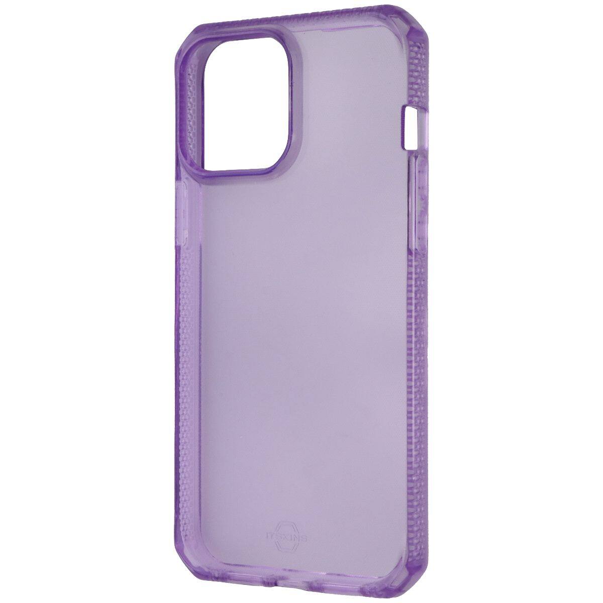 Itskins - Spectrum // Clear Case for Apple iPhone 13 Pro Max/12 Pro Max - Purple