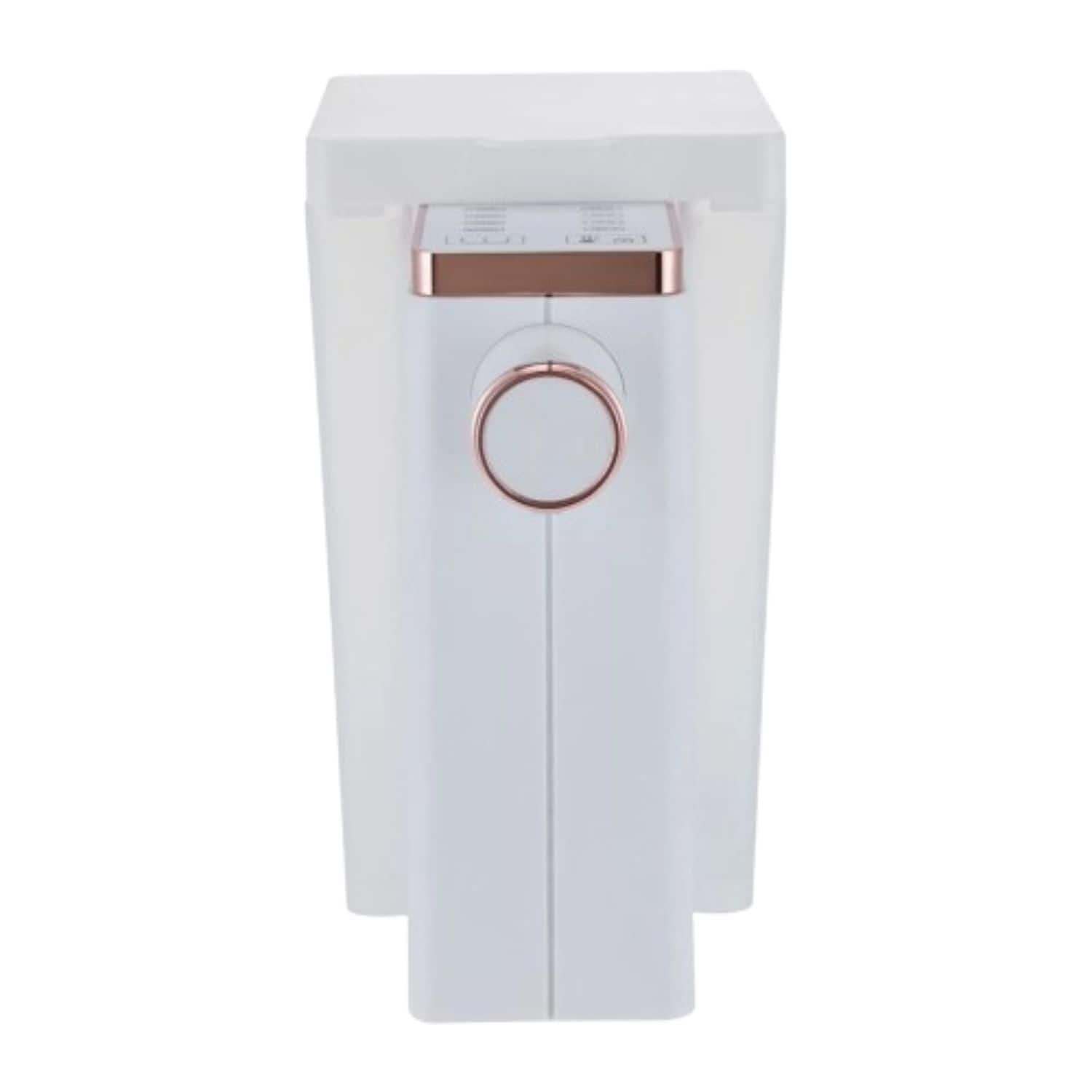 Front. Stock Preferred - Instant Hot Water Dispenser Electric Tea Kettle - White.