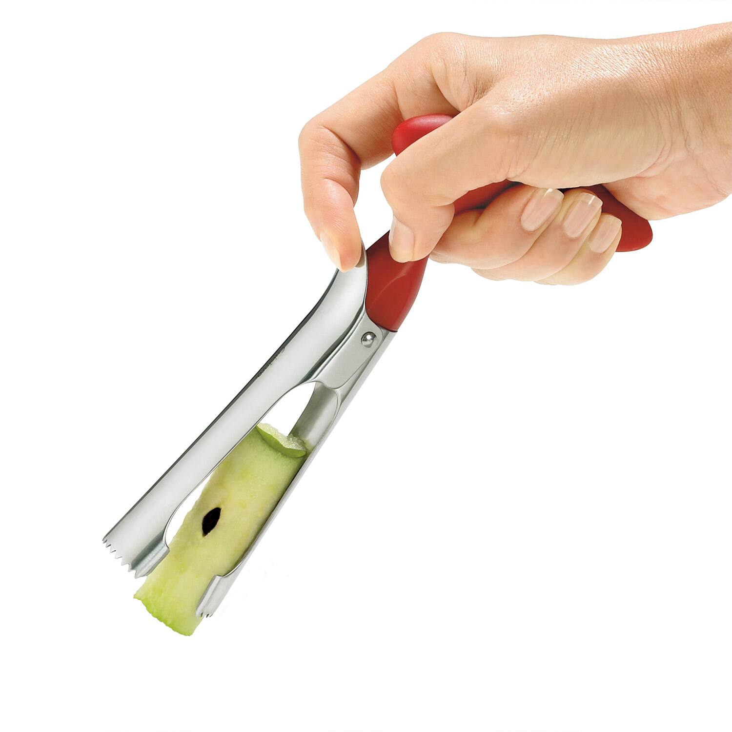 Alt View 2. Cuisipro - Easy Release Apple Corer - Red.