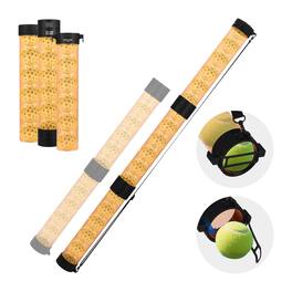 Neewer - Ball Retriever Tube for Tennis/Pickleball - Transparent/Orange