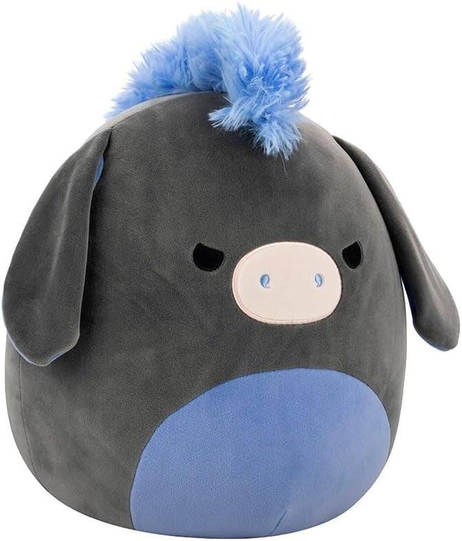Alt View 1. Jazwares - Squishmallows: Don the Donkey - 12" Plush.