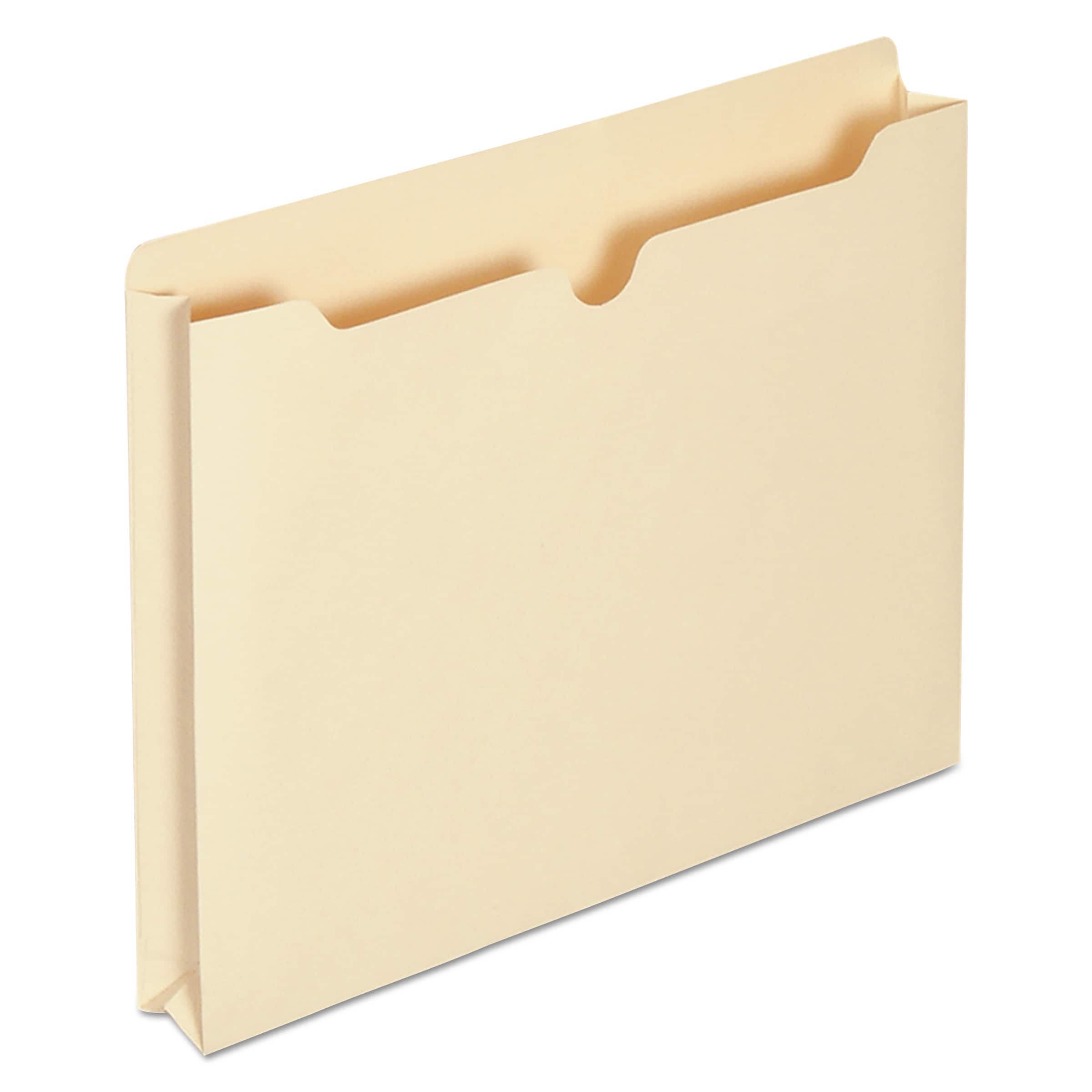 Universal - Economical Manila File Jackets Straight Tab Letter Size Manila 50 per Box