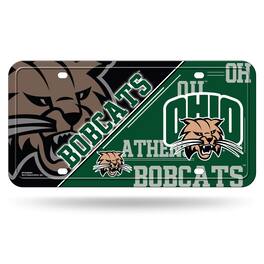 Rico Industries - Ohio University Bobcats Logo 12x6 Auto Metal License Plate Tag CAR TRUCK - Multi