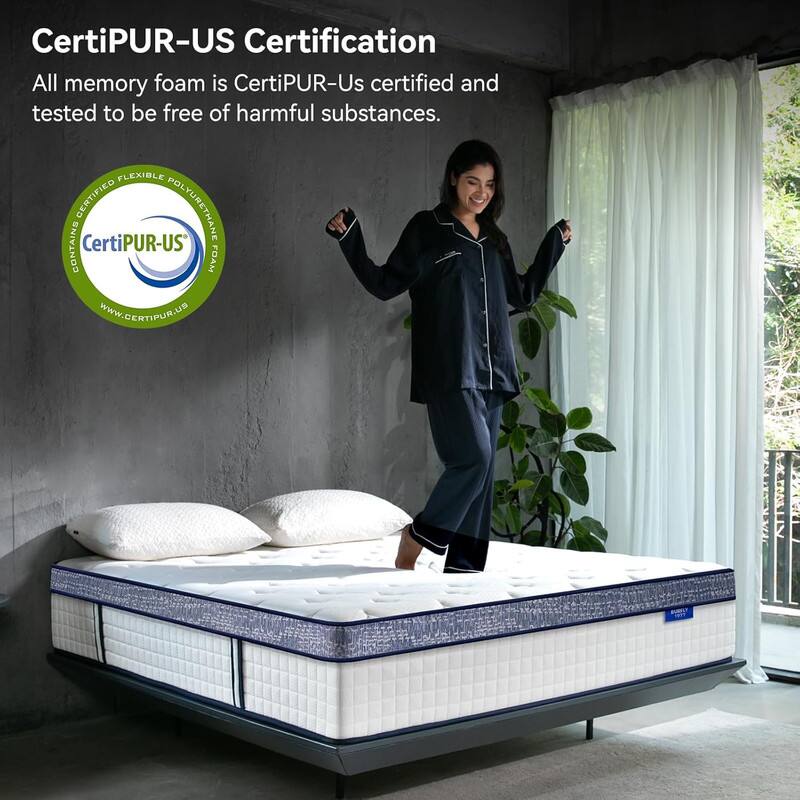 CertiPUR-US Certification

All memory foam is CertiPUR-US certified and tested to be free of harmful substances.

CONTAINS CERTIFIED FLEXIBLE POLYURETHANE FOAM
CertiPUR-US
www.certipur.us