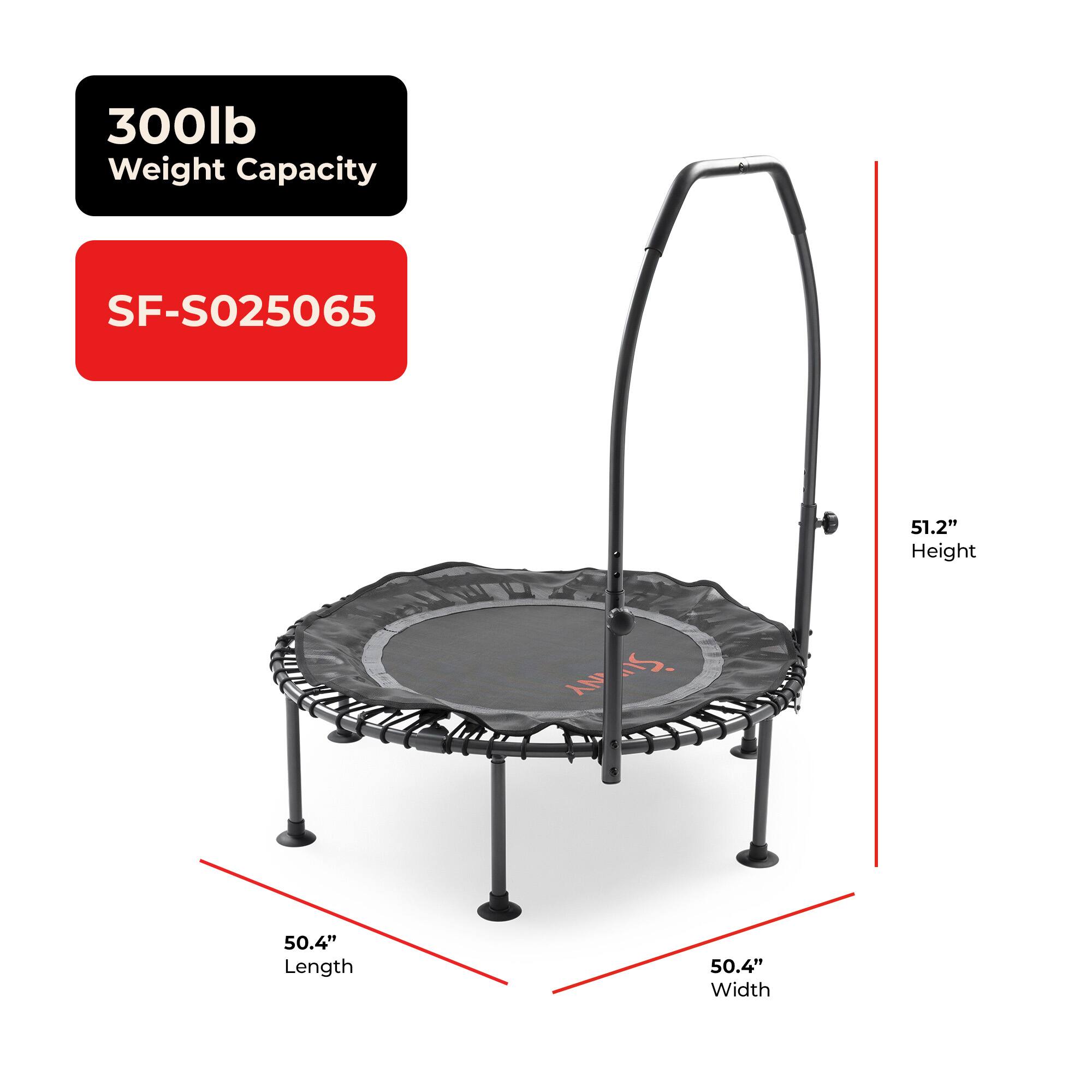 300lb Weight Capacity  
SF-S025065  
51.2" Height  
50.4" Length  
50.4" Width
