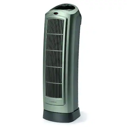 Front. Lasko - Oscillating Ceramic Heater 5538 - Grey.