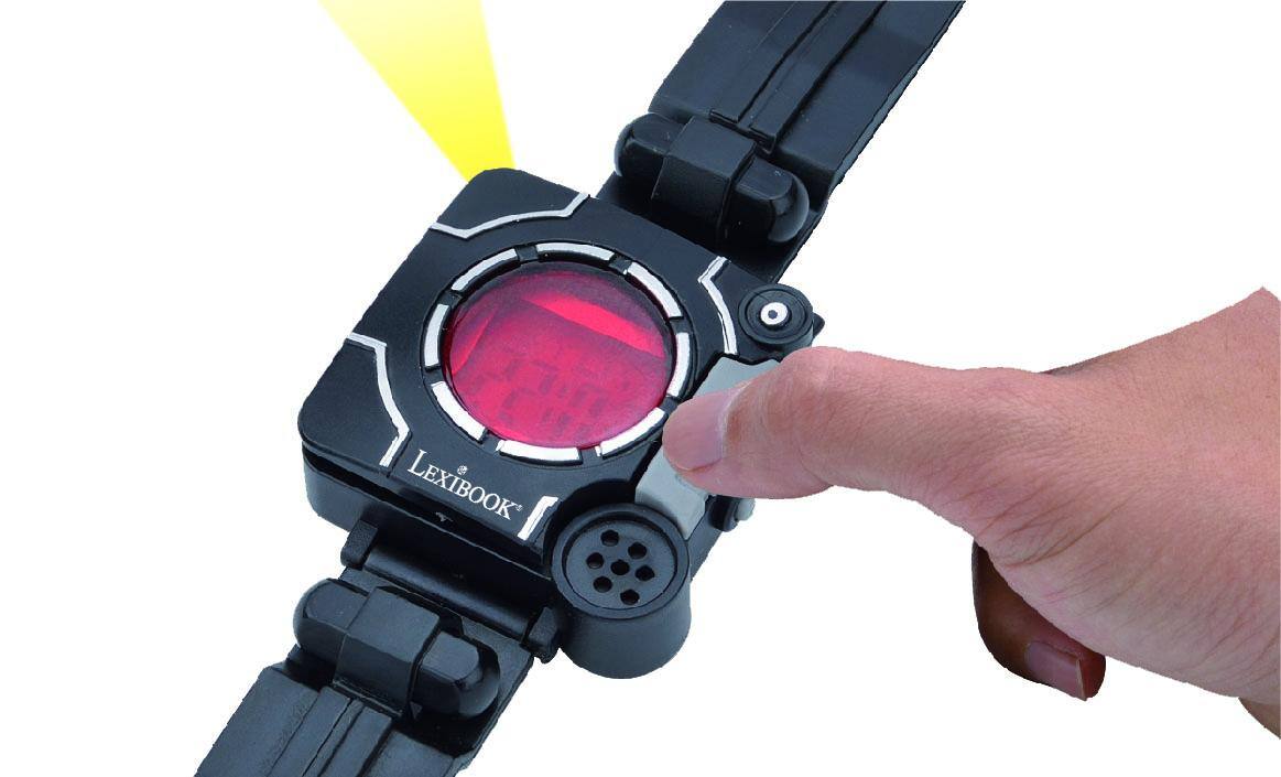 Alt View 4. Lexibook - Spy Mission Recon Watch with Night Vision Light and Motion Alarm.
