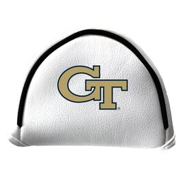 Team Golf - Georgia Tech Yellow Jackets Mallet Putter Cover - White