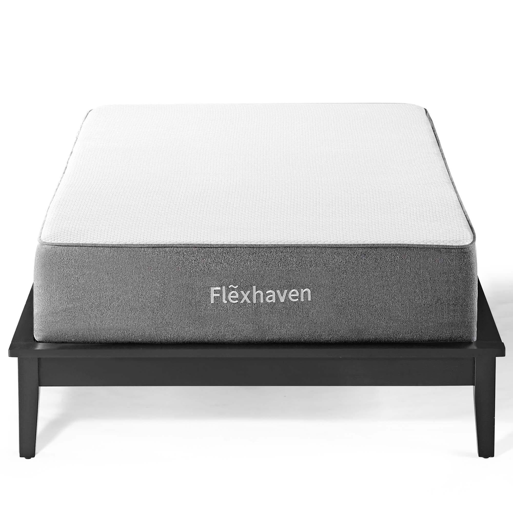 Alt View 7. Modway - Flexhaven Memory mattress - White.