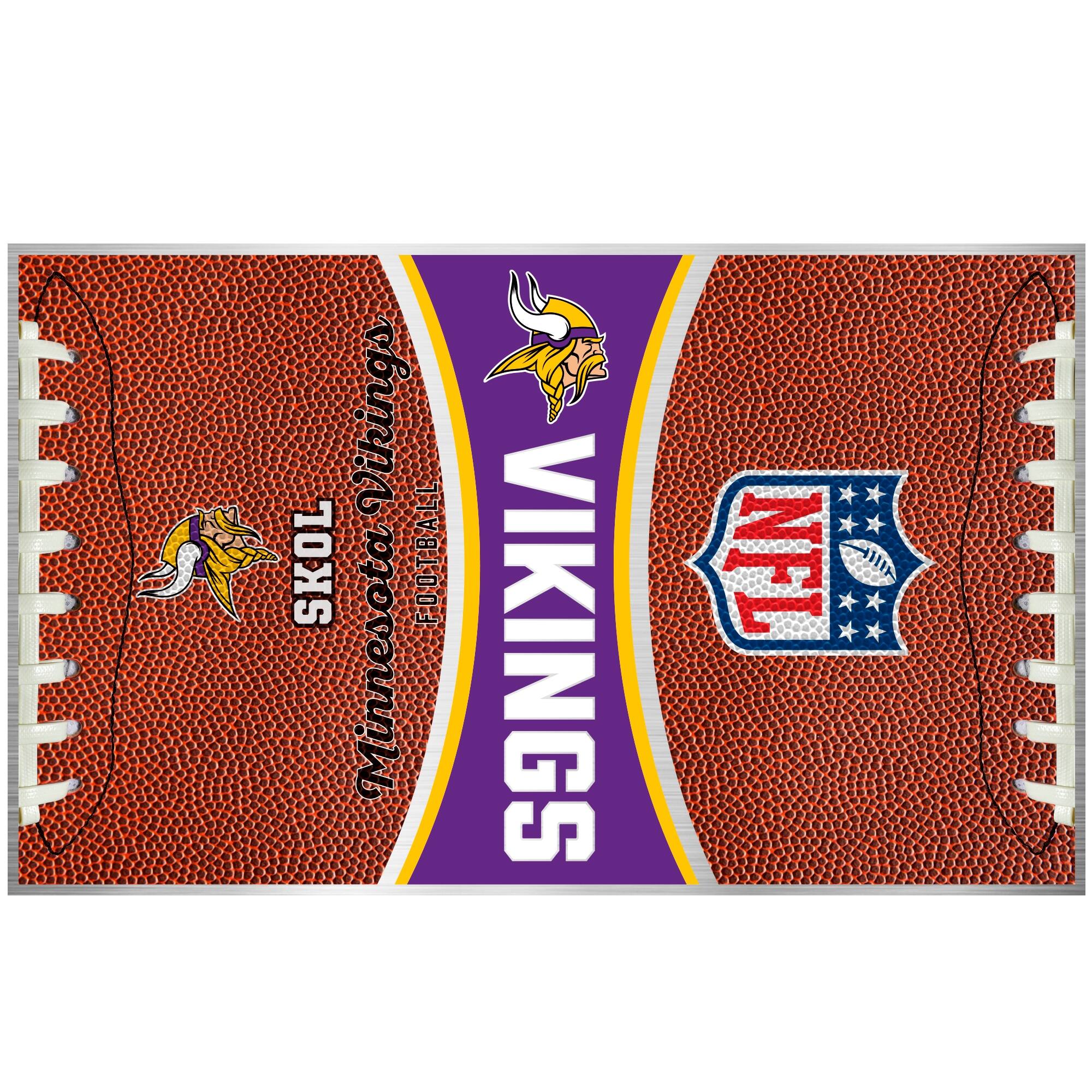 Minnesota Vikings  
SKOL  
FOOTBALL  
VIKINGS  
NFL