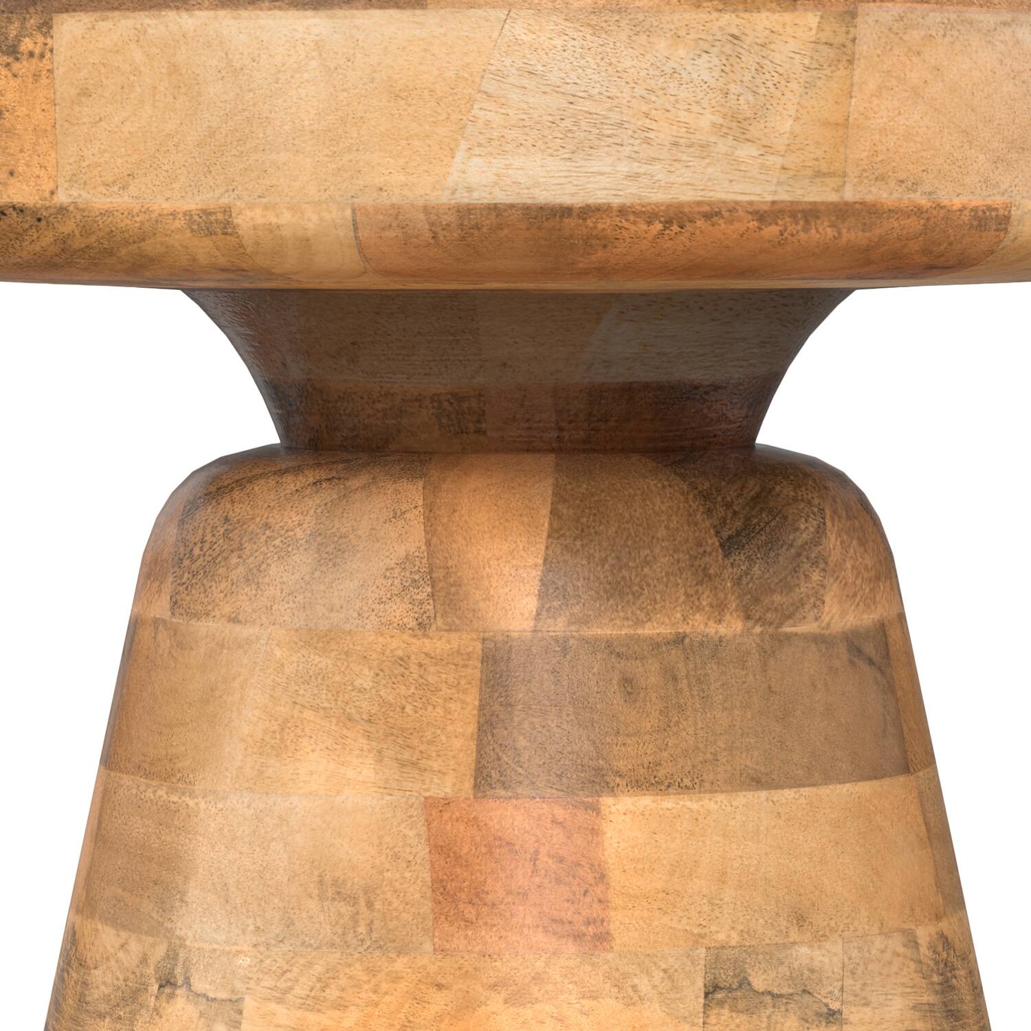 Alt View 7. Simpli Home - Robbie 16 inch Wide Solid Mango Wood Accent Table in Natural - Natural.