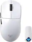 Front. AULA - AULA SC800 Wireless Gaming Mouse, Ultra-Light 37g, High-Precision Control, Instant Response, Programmable Buttons - White.