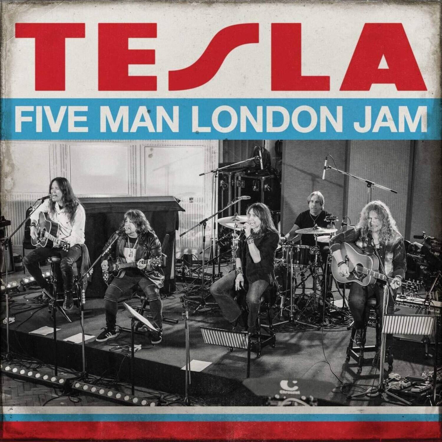 Tesla - Five Man London Jam   - VINYL LP