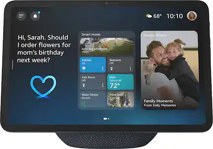 Amazon - Echo Show 11, Vibrant Full-HD 11" display with more viewing area and spatial audio, designed for Alexa+ - Graphite