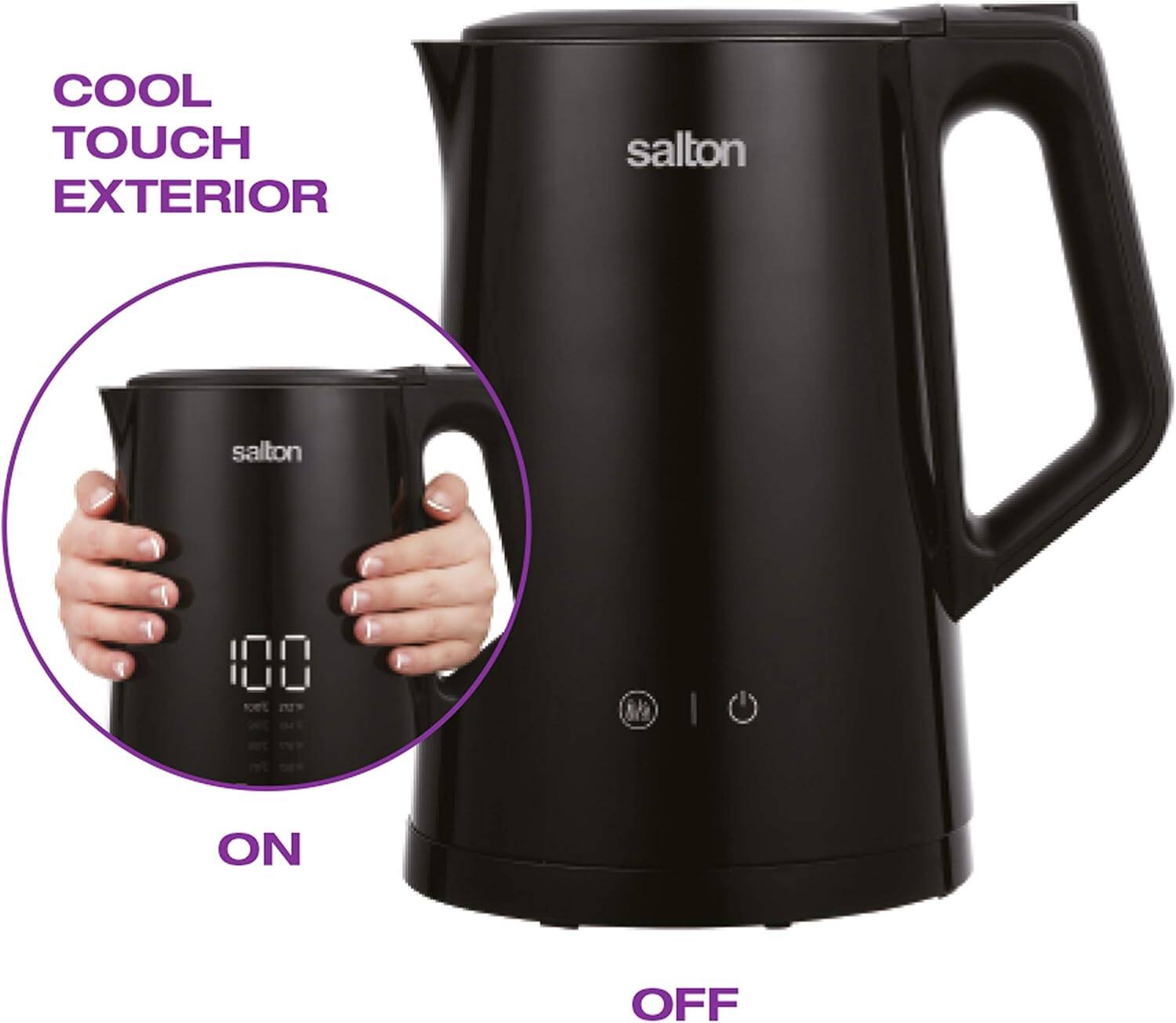 COOL TOUCH EXTERIOR  
salton  
100 ON OFF