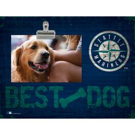 Fan Creations - Seattle Mariners 10.5" x 8" Best Dog Clip Photo Frame - Multicolor