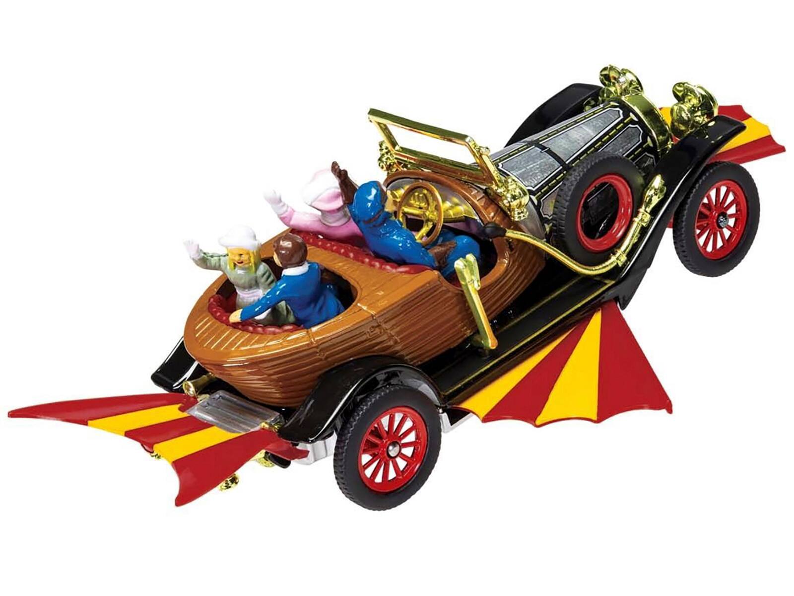 Alt View 1. Corgi - Chitty Chitty Bang Bang Car with 4 Sitting Figures "Chitty Chitty Bang Bang" (1968) Movie Diecast Model Car by Corgi.