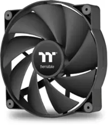 Thermaltake - CT200 PWM 200mm Computer Case Fan with Hydraulic Bearing (Single Pack) - Black - Front_Zoom