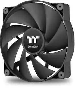 Thermaltake - CT200 PWM 200mm Computer Case Fan with Hydraulic Bearing (Single Pack) - Black