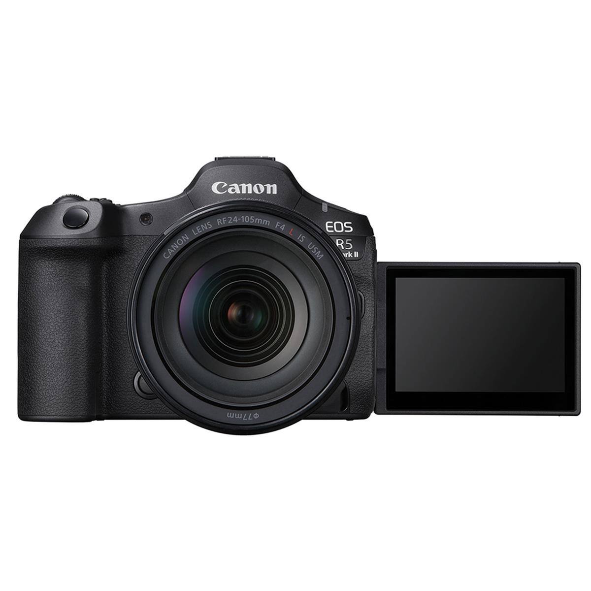 Bundle Canon EOS R5 Mark II Mirrorless Camera with RF 24 105mm f/4 L IS ...