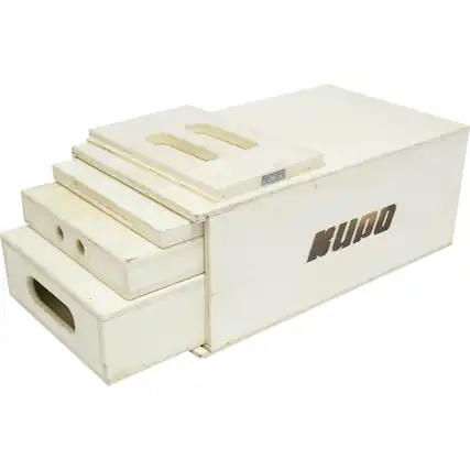 Front. Kupo - Kupo 4 In 1 Nesting Apple Box Set.