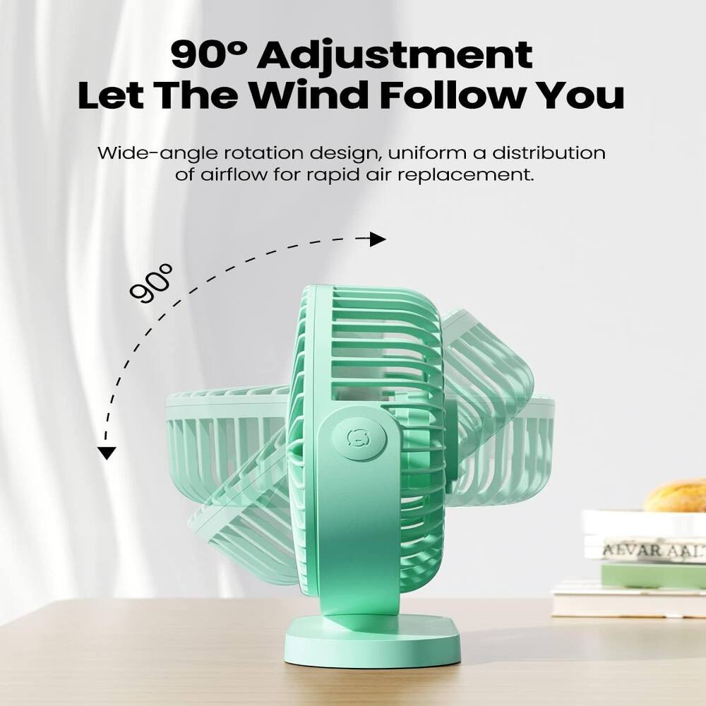 90° Adjustment  
Let The Wind Follow You  

Wide-angle rotation design, uniform distribution of airflow for rapid air replacement.  

90°  

AEVAR AAL