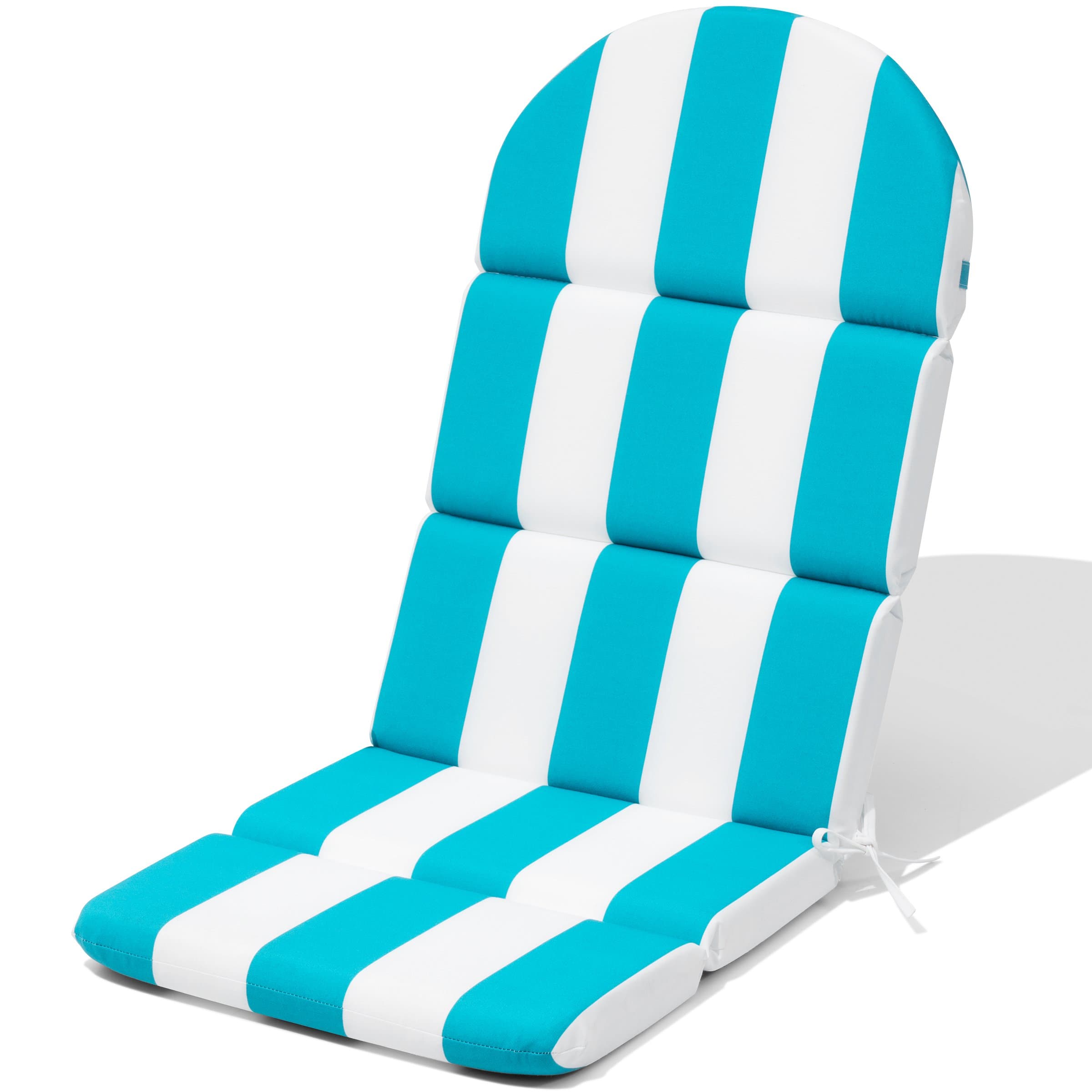 Crestlive Products - Outdoor Adirondack Patio Chair Cushion - Blue white