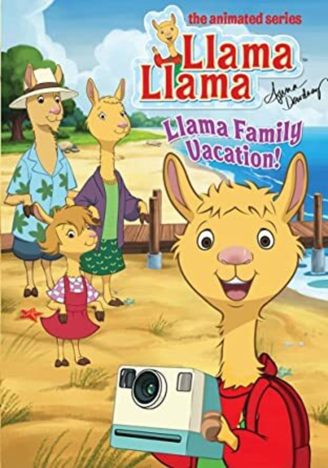 Front. Llama Llama: Llama Family Vacation   - DVD.