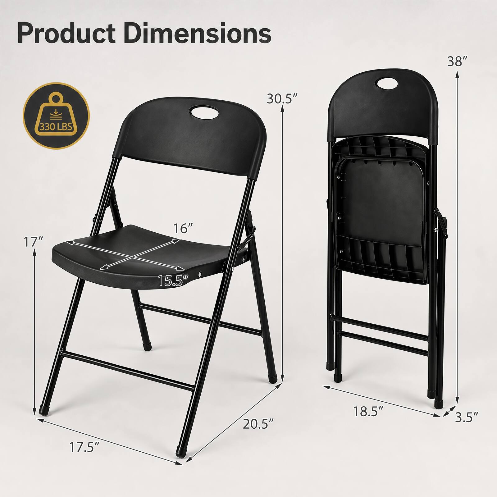 Product Dimensions: 38" x 30.5" x 330 LBS x 17" x 16" x 15.5" x 20.5" x 18.5" x 3.5" x 17.5"