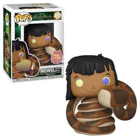 Funko Pop! Disney The Jungle Book Mowgli with Kaa #987 Exclusive Vinyl Figure