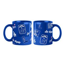 Logo Brands - Los Angeles Dodgers 2-Pack 15oz. Color Mug Set - Royal