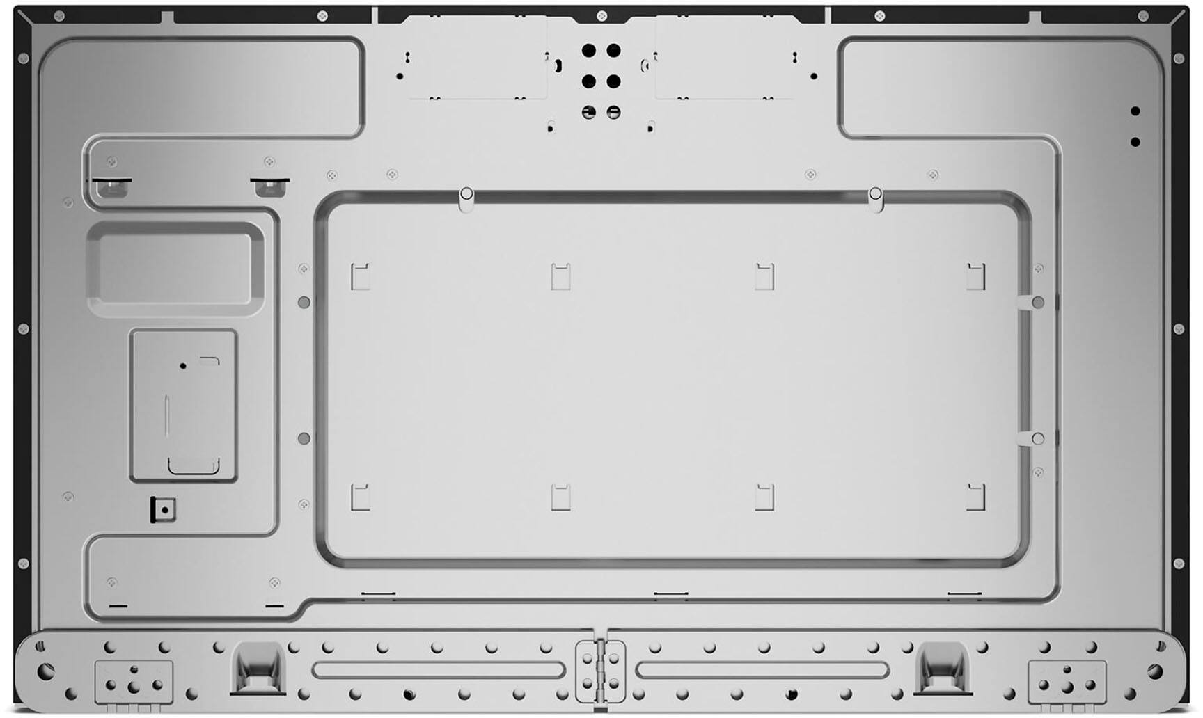 Alt View 13. Maytag - 1.1 Cu. Ft. Flush Mount Over-the-Range Microwave with Sensor Cooking and Toaster Oven.