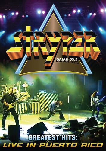 Front. Stryper - Greatest Hits: Live in Puerto Rico - DVD.
