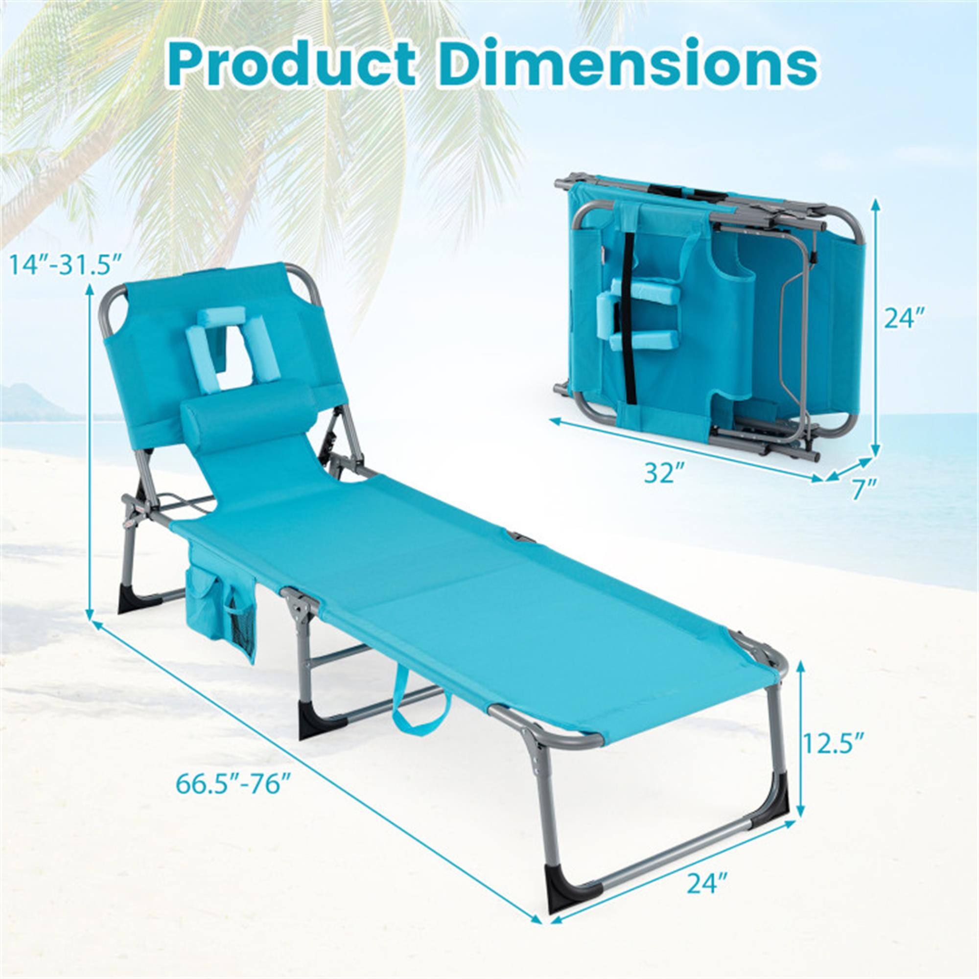Product Dimensions: 14"-31.5" x 24" x 32" x 7" x 66.5"-76" x 12.5" x 24"
